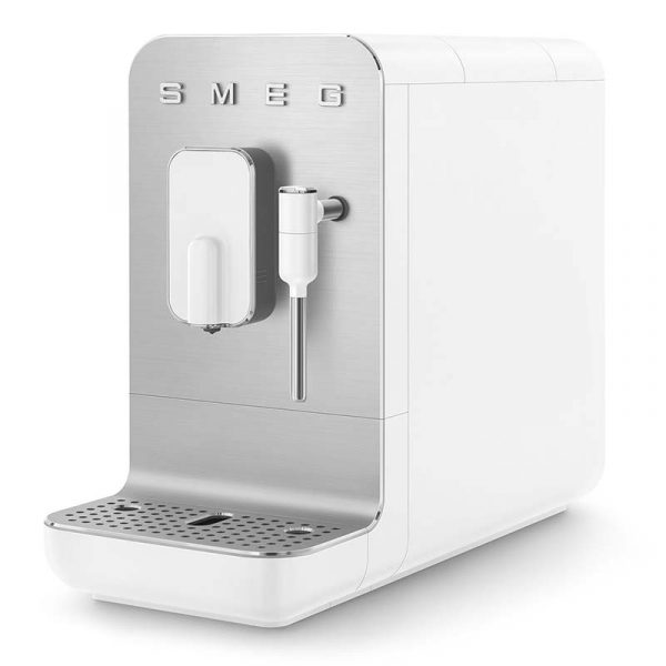 SMEG Années 50 Machine à Café Automatique Blanc