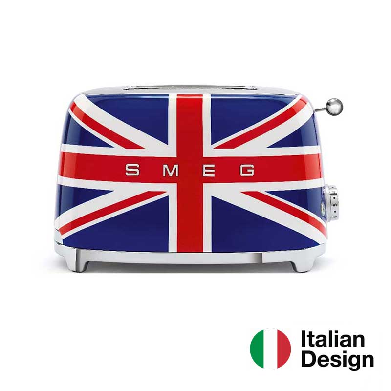 SMEG 2 SchlitzToaster Union Jack Serie 50 Jahre Erresse Shop