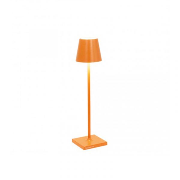 ZAFFERANO Poldina PRO Micro Lámpara de Mesa Naranja