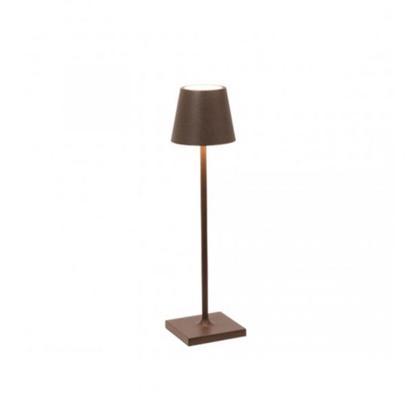 ZAFFERANO Poldina PRO Micro Lampe de Table Corten