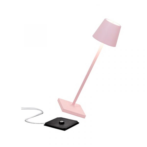 ZAFFERANO Poldina PRO Micro Lámpara de Mesa Rosa