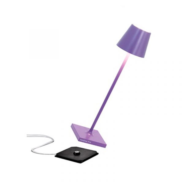 ZAFFERANO Poldina PRO Micro Lampe de Table Lilas