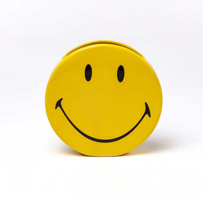 SELETTI Smiley Classic Vase 20 cm - Erresse Shop