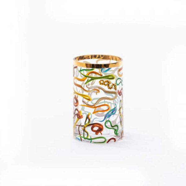 SELETTI Vase Toiletpaper Snakes 14 cm