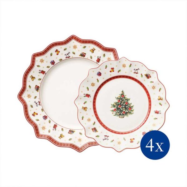 VILLEROY & BOCH Set 8 Dishes Toy's Delight