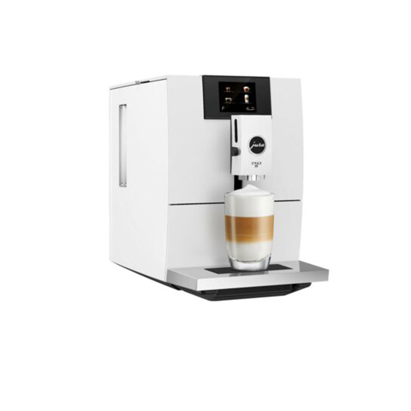 JURA Macchina Da Caffè ENA 8 Touch Full Nordic Bianco inclusi 2 kg di