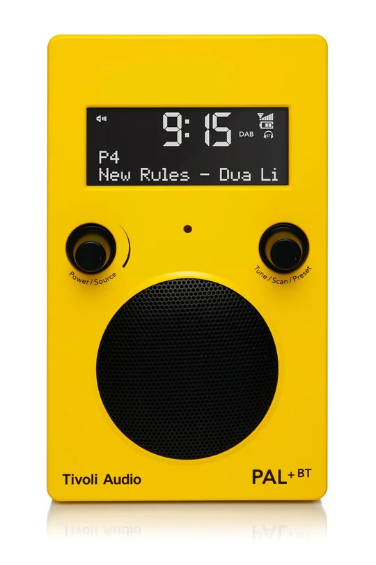 Tivoli Audio iPAL イエロー ポータブルラジオ PAL 楽天市場】Tivoli Audio PAL BT Generation2 Bluetooth 5.0