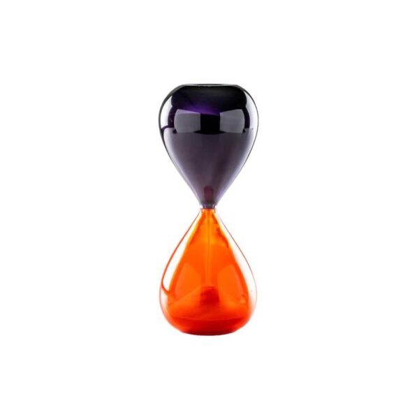 VENINI Hourglass Indigo Orange