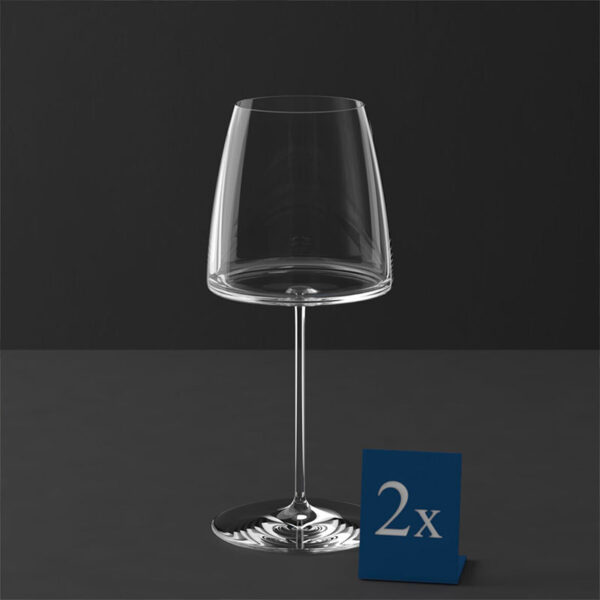 VILLEROY & BOCH Metro Chic Set 2 White Wine Glasses 229 mm