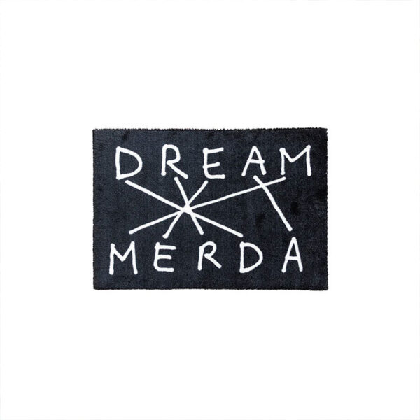 SELETTI Teppichboden Dream-Merda Schwarz