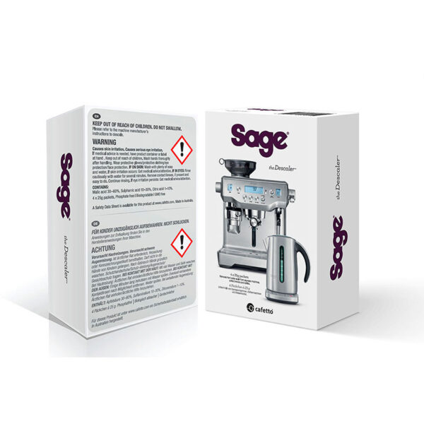 SAGE Descaling agent 4 pieces