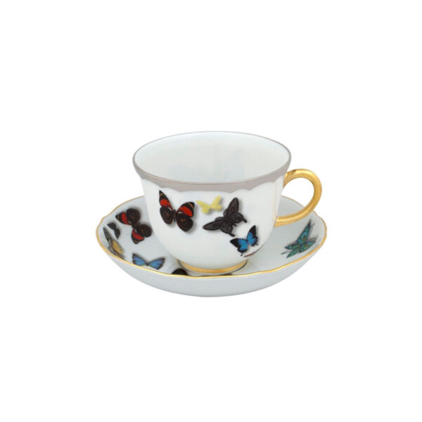 VISTA ALEGRE Butterfly Parade Teacup with Saucer