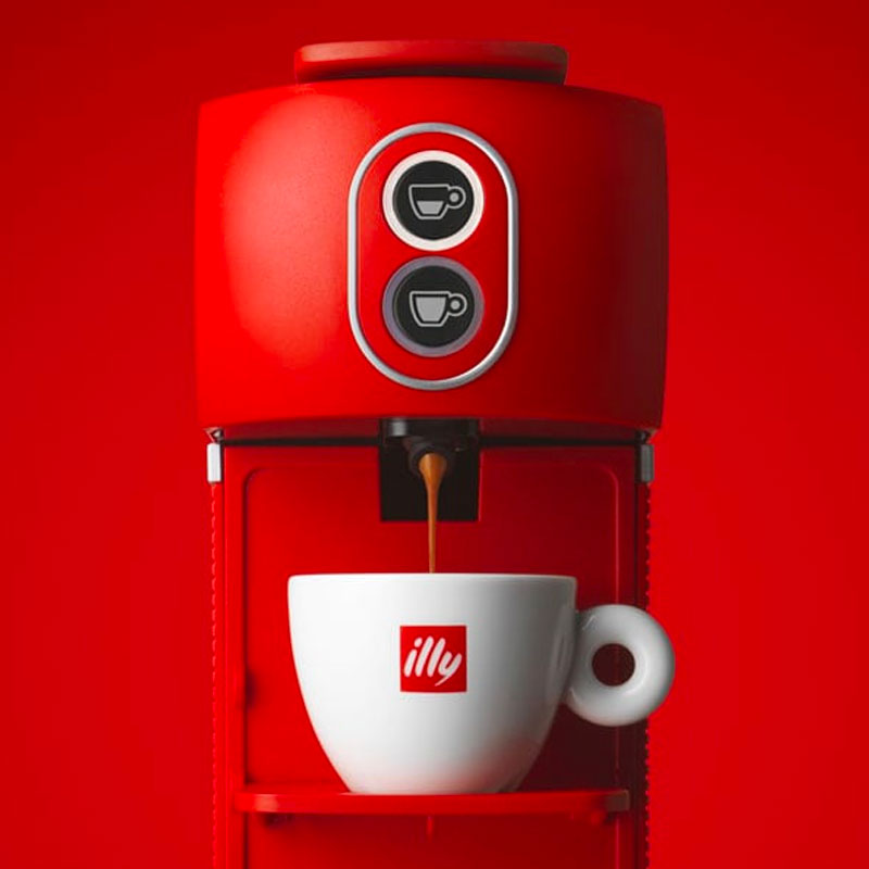 ILLY Machine à Café à Dosettes E.S.E. Rouge PROMO PACK - Erresse Shop