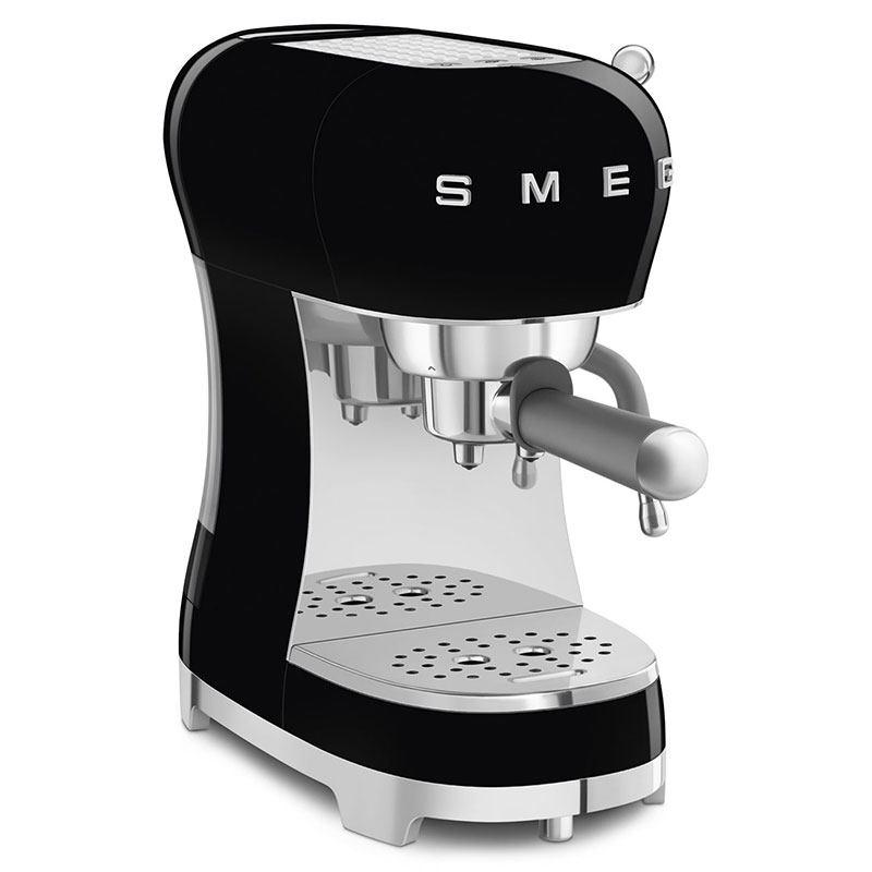 SMEG Machine à Café Expresso Manuelle Noir - Erresse Shop