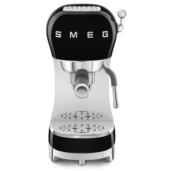 SMEG Cafetera Espresso Manual Negro