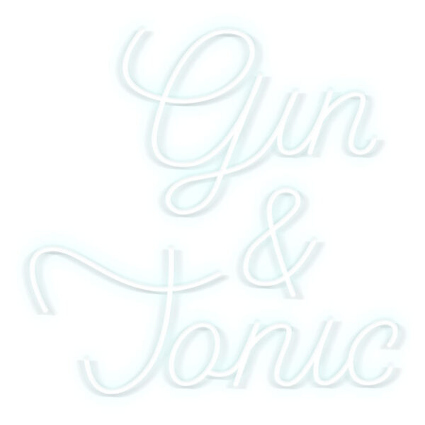 CANDYSHOCK LED Luminous Sign "Gin Tonic"