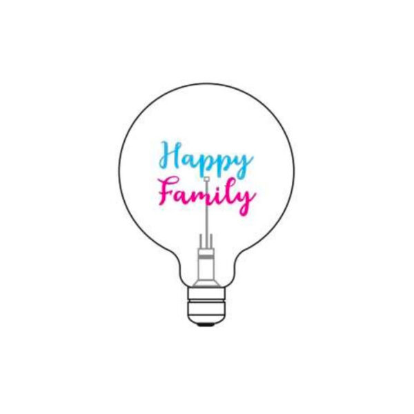 LIGHT NOTES Bulb "Happy Family"