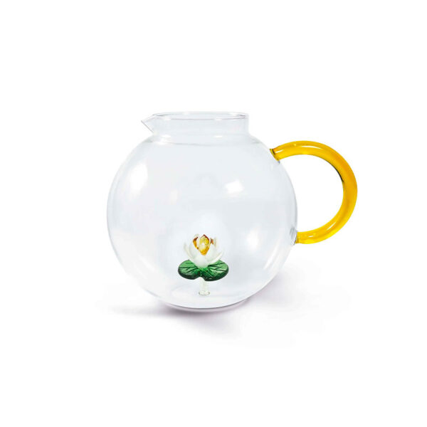 WD LIFESTYLE Glass Pitcher 1.7 L Water Lily