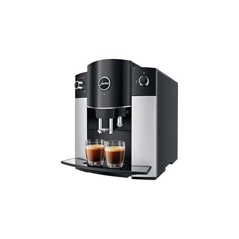 JURA Machine à Café D6 Piano platine dont 2 Kg de café Erresse Shop
