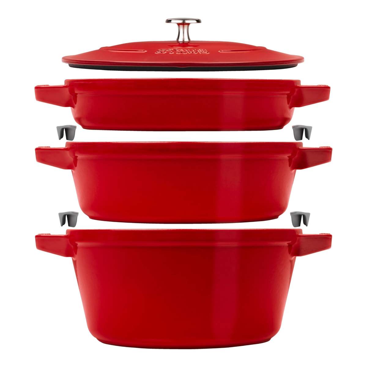 STAUB Red Cookware Set 24 cm - Erresse Shop