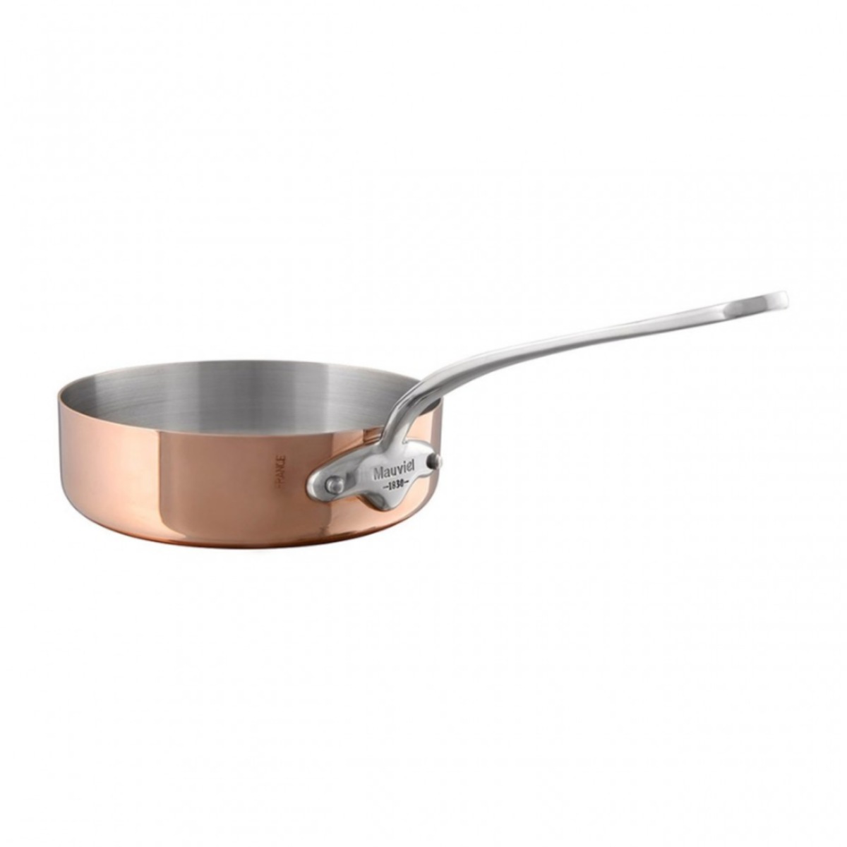 MAUVIEL 1830 Tall Saucepan 1 Handle 24 cm - Erresse Shop