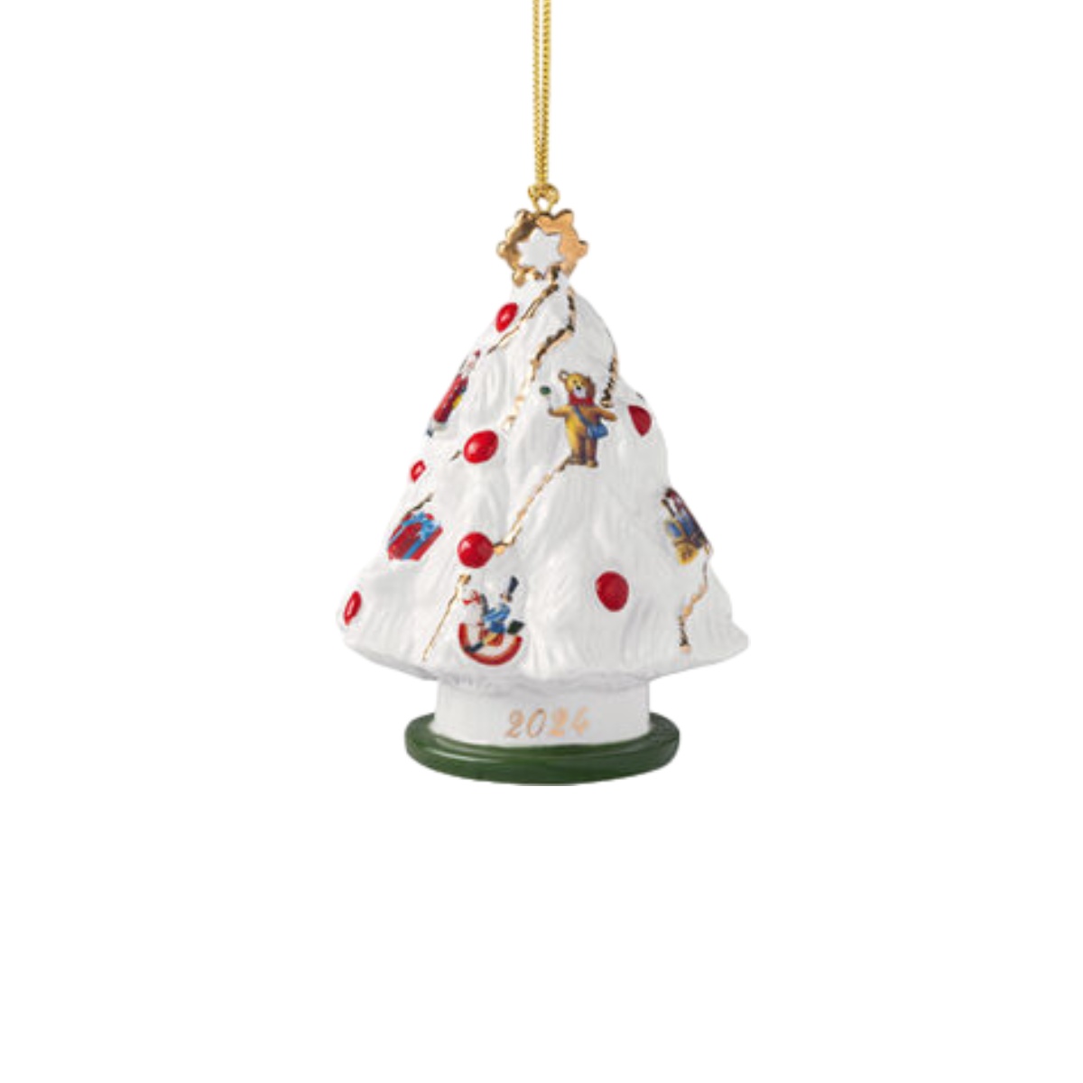 Carillon De Noël Villeroy & Boch – Arbre En Porcelaine 33cm, Boîte à Musique Décorative