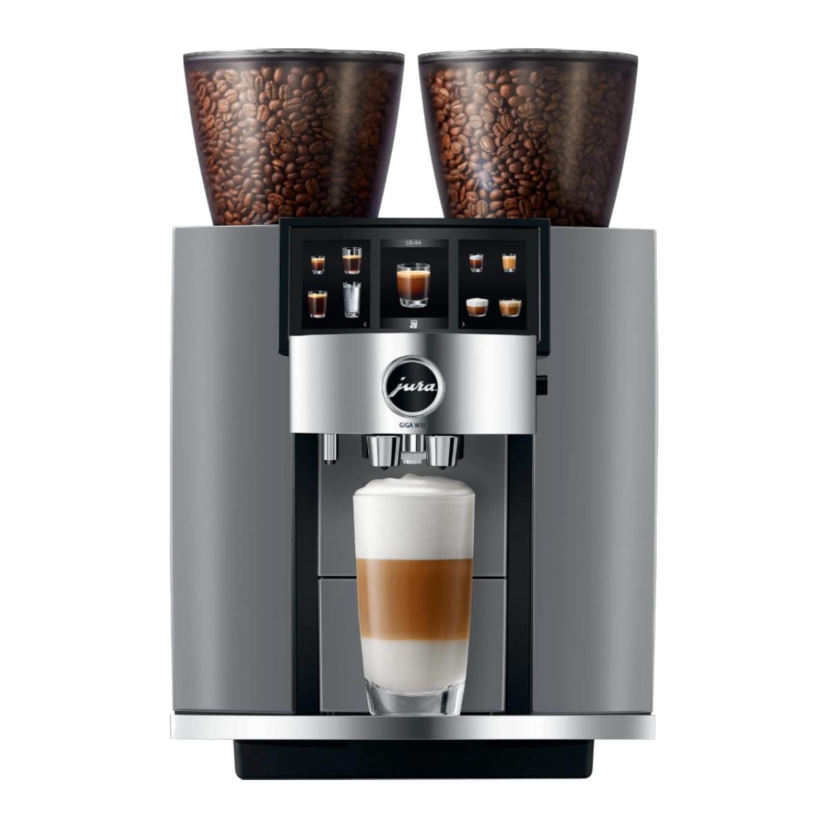 JURA Coffee Machine GIGA W10 Diamond Silver Erresse Shop